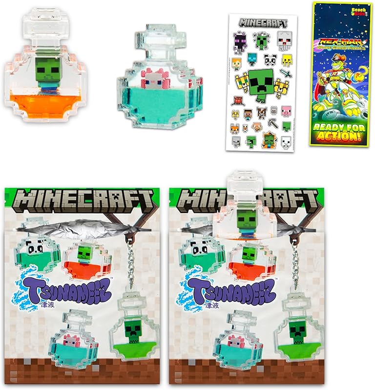 Tsunameez Blind Keychains Bundle Collection Plus Stickers